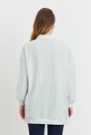 Benetton Yeşili Yarım Fermuarlı Tunik 4302A