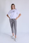 Beyaz Amour Baskı Tişört 23458