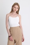 Beyaz Askılı Sandy Atlet Bluz 220