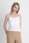 Beyaz Askılı Sandy Atlet Bluz 220