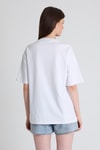 Beyaz Ayı Baskılı Oversize Tişört 6402
