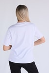Beyaz Cep Ayıcık Aksesuarlı Tişört 23398