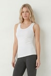 Beyaz Halter Yaka Atlet 5061