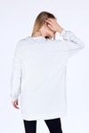 Beyaz Oysho Çizgili Tunik 4315A