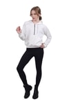 Beyaz Yarım Fermuar Detay Sweat 9162M