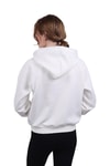 Beyaz Yarım Fermuar Detay Sweat 9162M