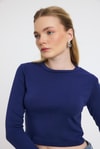 Bluz-Bisiklet Yaka Bluz 2132 Laci -rulem