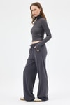 Bluz-Füme Yarım Balıkçı Yaka Fermuarlı Body 2447-rulem