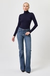 Bluz-Laci Balıkçı Yaka Uzun Kollu Dar Kesim Bluz 2504-rulem