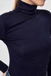 Bluz-Laci Balıkçı Yaka Uzun Kollu Dar Kesim Bluz 2504-rulem