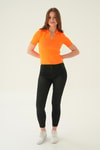 Bluz-Orange Polo Yaka Tişört 1905-rulem