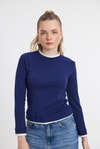 Bluz-Ribana Detay Uzun Kollu Bluz 3011 Laci -rulem