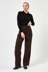 Bluz-Siyah Polo Yaka Düğmeli Uzun Kollu Bluz 8222A-rulem