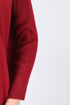 Bordo Balıkçı Yaka Tunik 5315