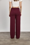 Bordo Bel Lastik Geniş Paça Oysho Eşofman 2001