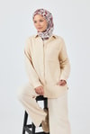 Bordo Desenli Eşarp 3005