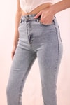Buz Yırtmaçlı Jean Pantolon 11124
