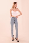 Buz Yırtmaçlı Jean Pantolon 11124