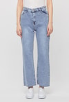 Buzkar 12032 Paçası Kesik Straight Jean