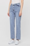 Buzkar 12032 Paçası Kesik Straight Jean