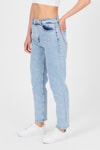 Buzkar Fiyonk İşlemeli Boyfriend Jean 2229
