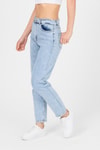 Buzkar Fiyonk İşlemeli Boyfriend Jean 2229