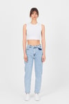 Buzkar Fiyonk İşlemeli Boyfriend Jean 2229