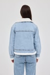 Buzkar İçi Kürklü Crop Jean Kadın Ceket 6010