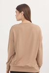 Camel Bisiklet Yaka Parçalı Oysho Sweat 3000