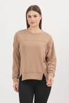 Camel Bisiklet Yaka Parçalı Oysho Sweat 3000