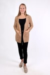 Camel Cep Detay Yumoş Hırka 560