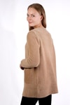 Camel Cep Detay Yumoş Hırka 560