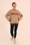 Camel Chicago Nakış Kolej Ceket 1028