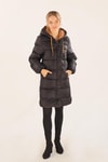 Camel Çift Renkli Oversize Mont 0021-1