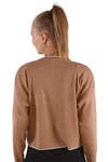 Camel Çoban Dikiş Detay Kazak 24245
