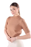 Camel Kısa Kol Boğazlı Kazak 24291