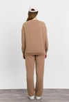 Camel Nakış Detay Oysho Pantolon Takım 4013