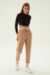Camel Paça Püskül Pantolon 4228