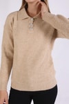 Camel Polo Yaka Kazak 601