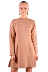 Camel Yarım Boğaz Kısa Triko Elbise 24151