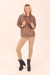 Camel Yüksek Bel Tayt 3061