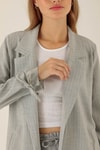 Ceket - 6761A Gri
