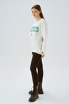 Ekru Boston Baskı Detay Sweat 3536