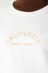 Ekru California Baskılı Sweat 1403