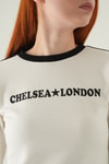 Ekru Chelsea London Baskılı Badi 8341A