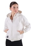 Ekru Fermuar Detay Sweat 9171M