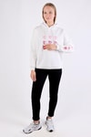 Ekru Kalp Nakışlı Sweat 9154M
