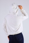 Ekru Oversize Fermuarlı Sweat 8126M