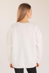 Ekru Zebra Desen Sweat 3217