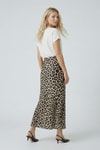 Etek-Leopar Desen Saten Etek 9416 Bej -rulem